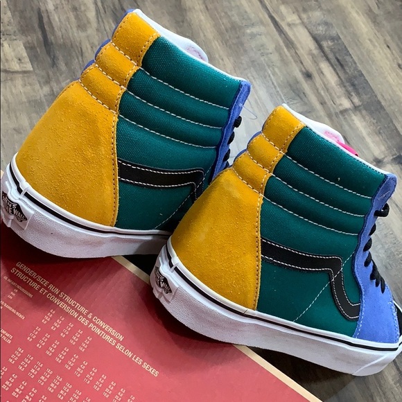 VANS Sk-8-Hi Mix & Match Cdmmylw/Tdpl men’s - Picture 13 of 16